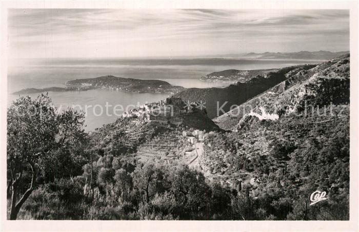 Cap-Ferrat et l’Esterel vus de la Grande Corniche