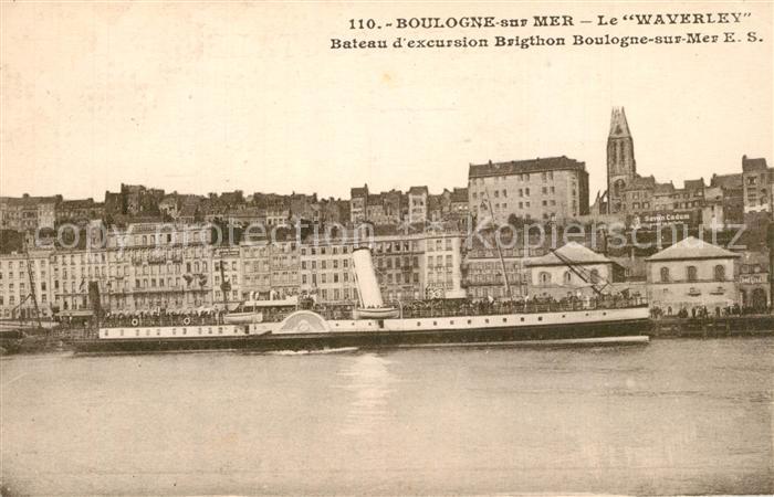 Boulogne-sur-Mer Le Waverley Bateaux d’excursion Brighton