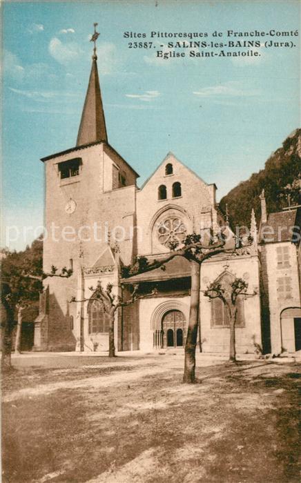 Salins-les-Bains Eglise Saint Anatoile
