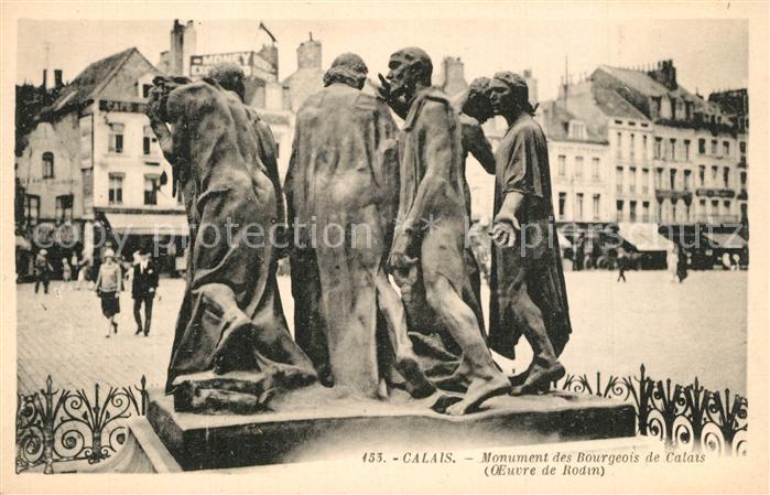 Calais Monument des Bourgeois de Calais