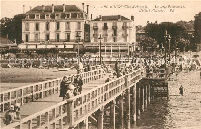 Arcachon Gironde La Jetee Promenade Hotel Victoria