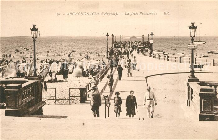 Arcachon Gironde La Jetee Promenade