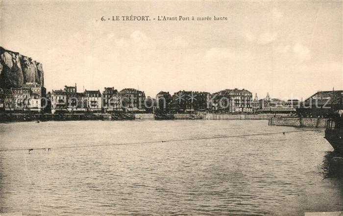 Le Treport Avant Port a maree haute