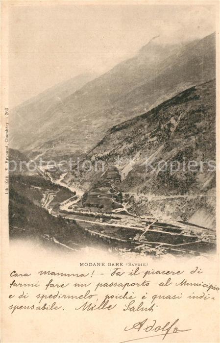 Modane Gare Panorama