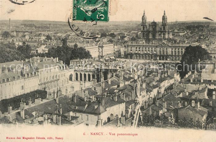 Nancy Lothringen Vue panoramique