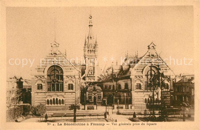Fecamp Vue generale prise du Square