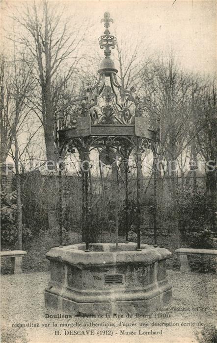 Doullens Somme Puits de la Rue du Bourg