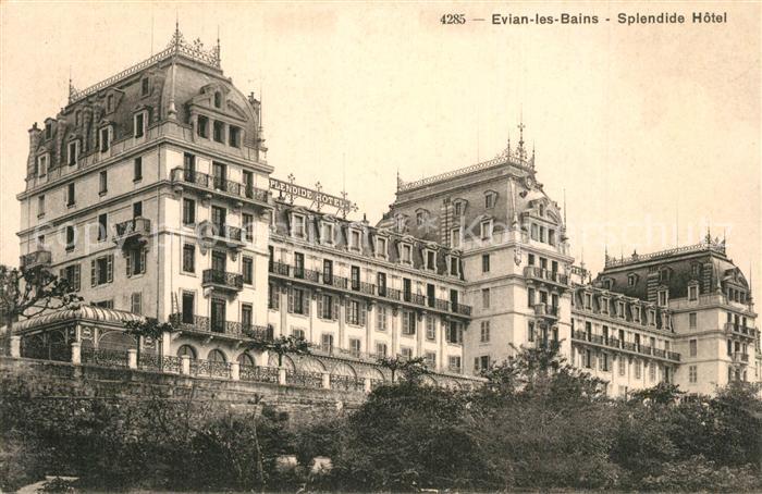 Evian-les-Bains Haute Savoie Splendide Hotel