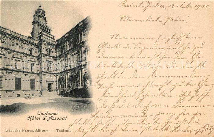 Toulouse Haute-Garonne Hotel d Assezat