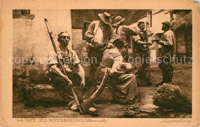 Paris 75 Musee du Luxembourg La Paye des Moissonneurs