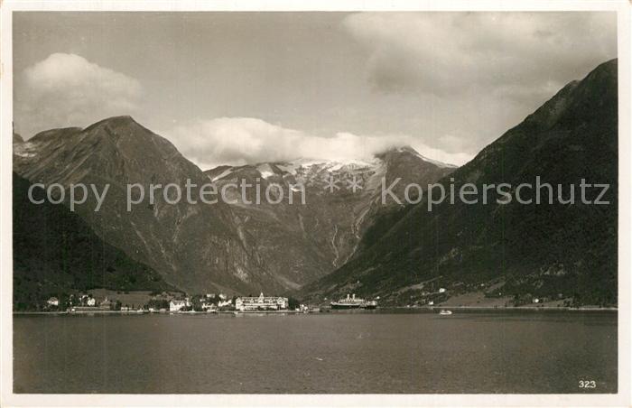 Norge Norwegen Balholm med Essefjord