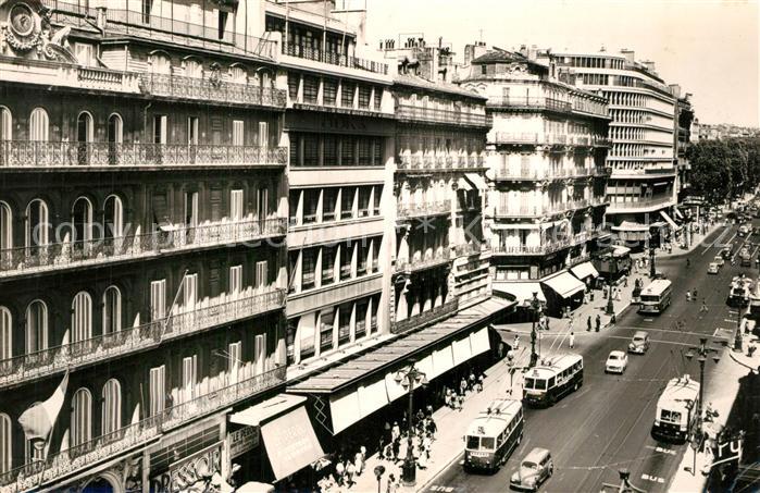 Marseille Bouches-du-Rhone La Canebiere