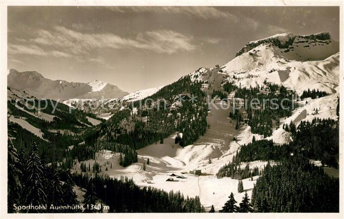 Riezlern Kleinwalsertal Vorarlberg Sporthotel Auenhuette Panorama
