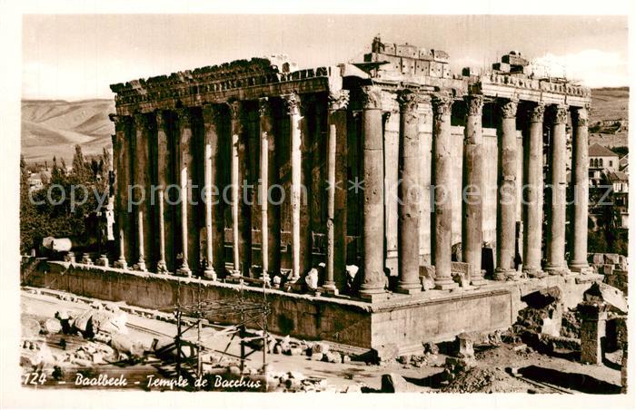 Baalbek Baalbeck Bacchus Temple