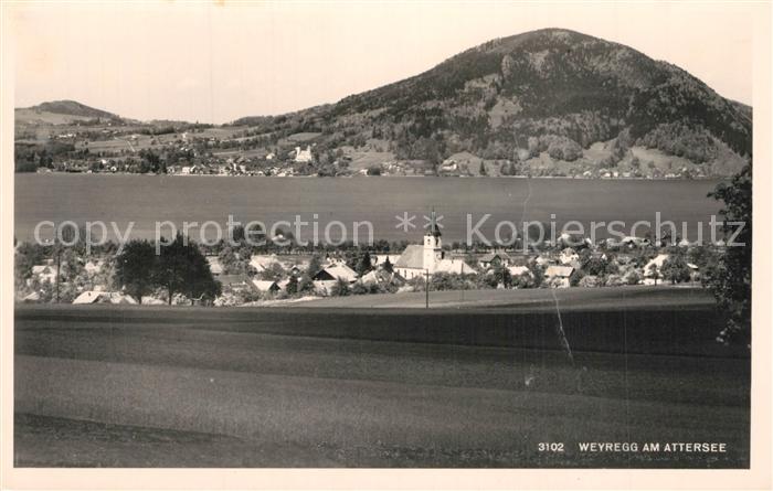 Weyregg Attersee Panorama