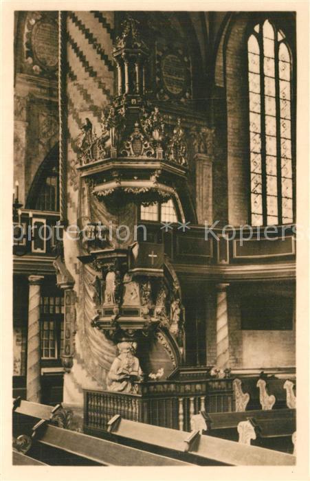 Brandenburg Havel St Gotthardtkirche Kanzel