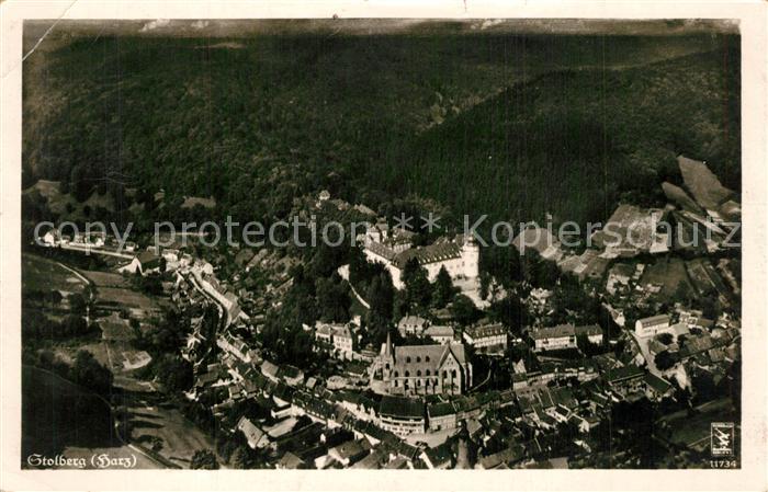 Stolberg Harz Fliegeraufnahme