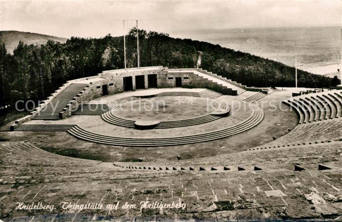 Heidelberg Neckar Thingstaette auf dem Heiligenberg
