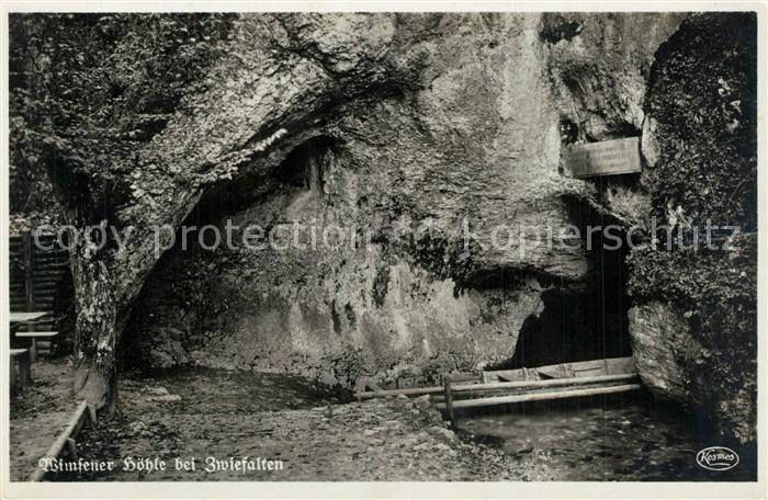 Zwiefalten Wuerttemberg Wimsener Hoehle