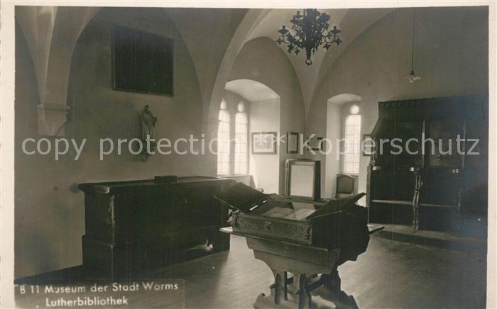 Worms Rhein Museum Lutherbibliothek