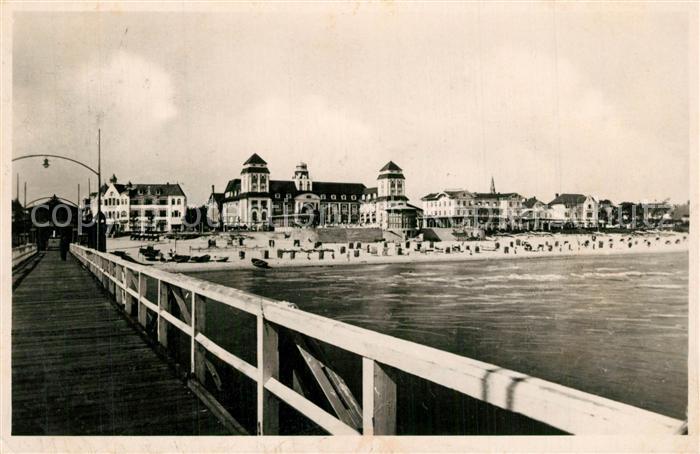 Binz Ruegen Strand Bruecke