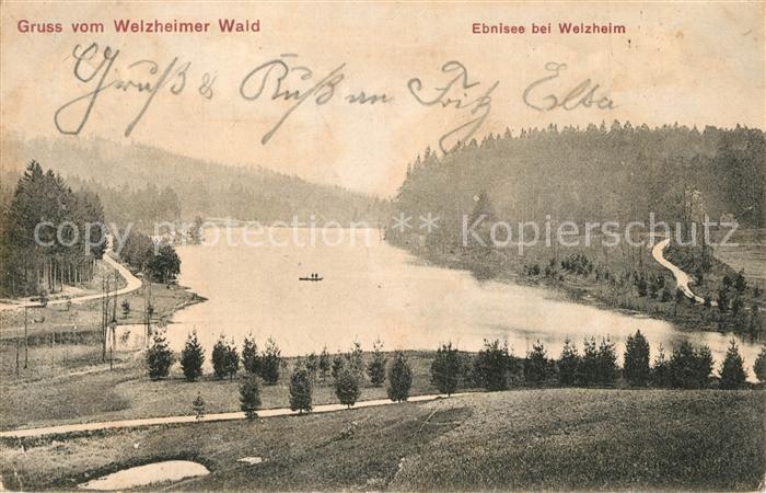 Ebnisee Walzheimer Wald Seepartie