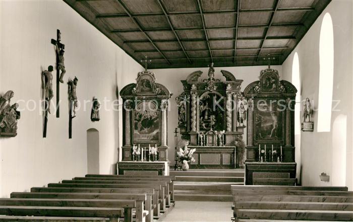 Wurmlingen Kapelle Inneres