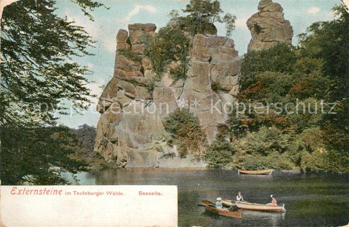Externsteine im Teutoburger Wald Seeseite
