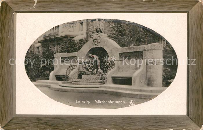 LEIPZIG Sachsen Maerchenbrunnen