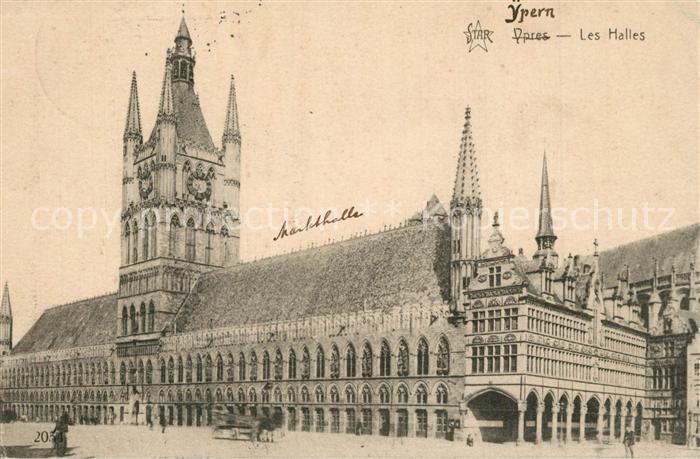 Ypern Ypres Les Halles