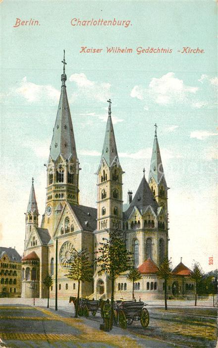 Charlottenburg Kaiser Wilhelm Gedaechtniskirche