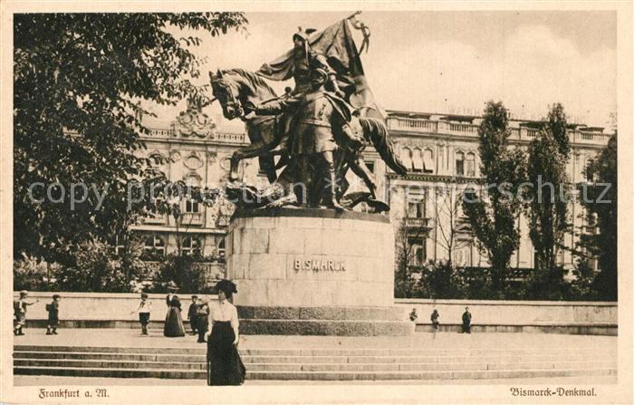Frankfurt Main Bismarck Denkmal