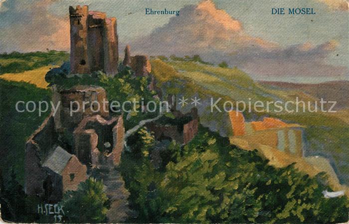 Ehrenburg Brodenbach Ruine Ehrenburg