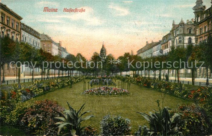 Mainz Rhein Kaiserstrasse