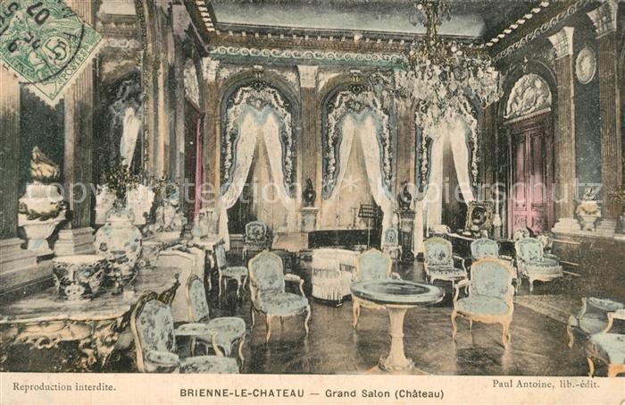 Brienne-le-Chateau Grand Salon Chateau