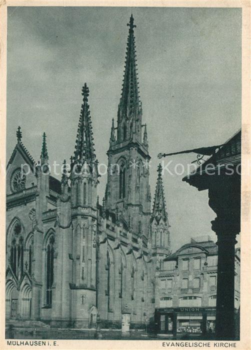 Muelhausen Elsass Ev Kirche