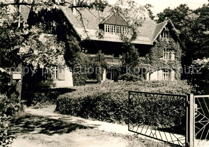 Buckow Maerkische Schweiz Erholungsheim des Lutherstifts Frankfurt Oder