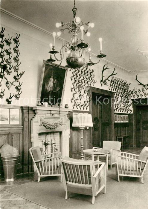 Gaussig Erholungsheim der TU Dresden Kaminzimmer