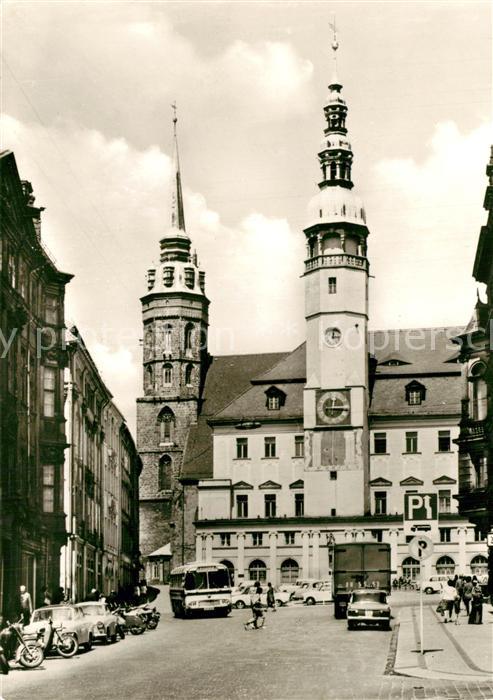 Bautzen St Petri Dom mit Rathaus