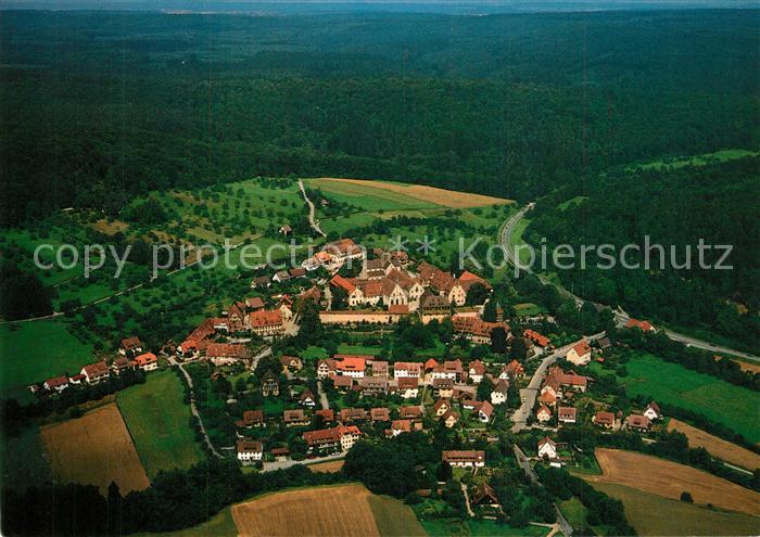 Bebenhausen Tuebingen Fliegeraufnahme mit ehem Cistercienserkloster