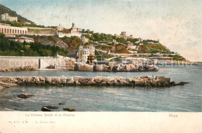 Nice Alpes Maritimes Chateau Smith et la Réserve Côte d Azur