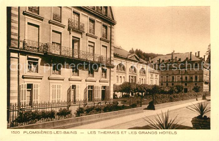 Plombieres-les-Bains Vosges Les Thermes et les Grands Hotels Collection Les Vosg