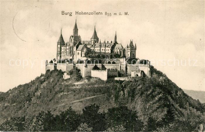 Burg Hohenzollern Gesamtansicht