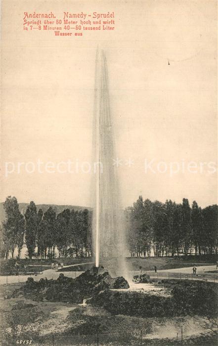 Andernach Namedy Sprudel