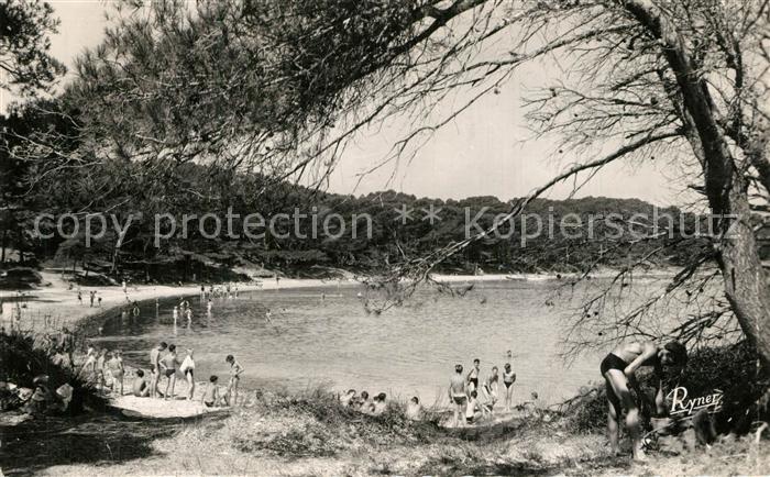 Ile de Porquerolles Plage d Argent Côte d'Azur