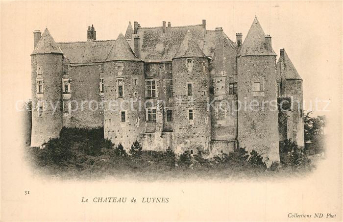 Luynes Indre-et-Loire Chateau Schloss