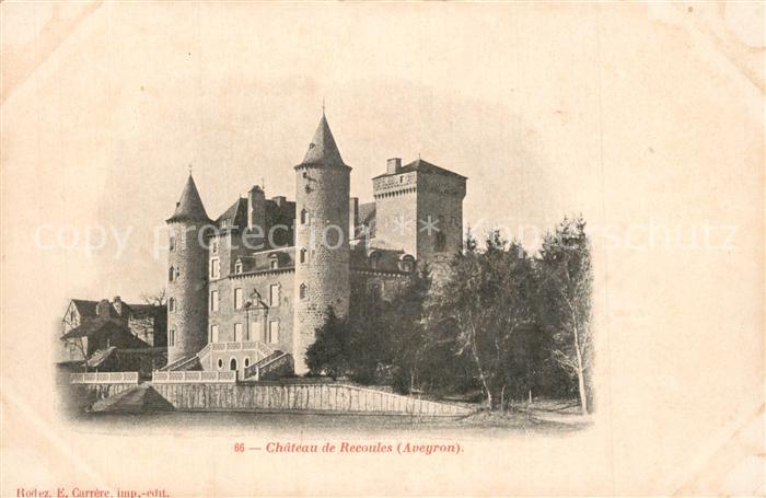 Recoules-Previnquieres Chateau Schloss