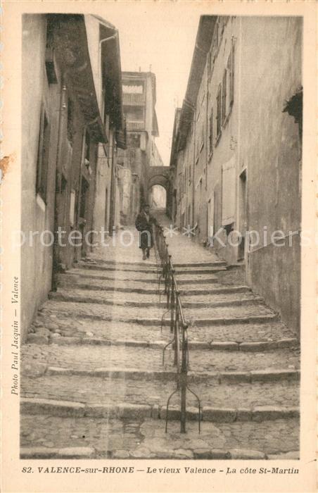 Valence 26 Le vieux Valence Côte Saint Martin