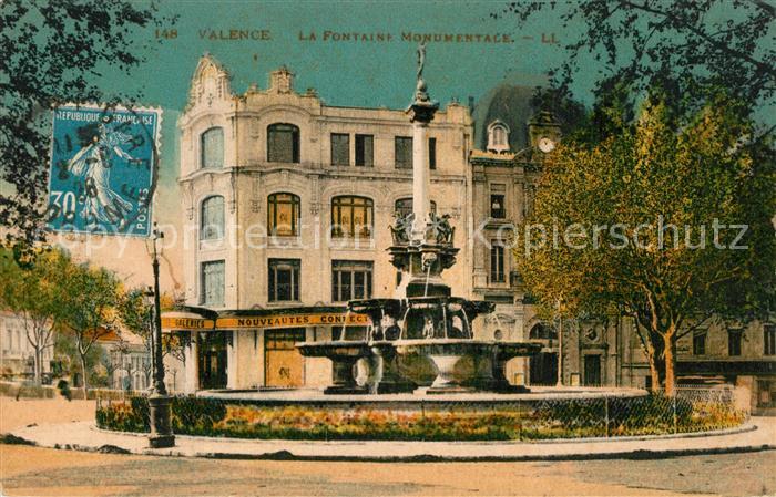 Valence 26 Fontaine Monumentale