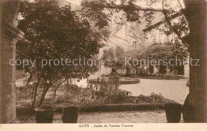Aups Jardin de l'ancien Couvent